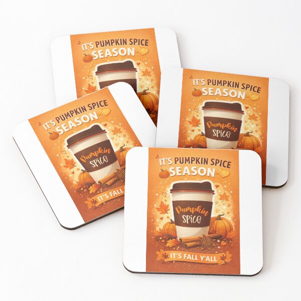Item preview, ​It's Pumpkin Spice Season It's Fall Y'all Autumn Design designed and sold by JREEHBRAND.