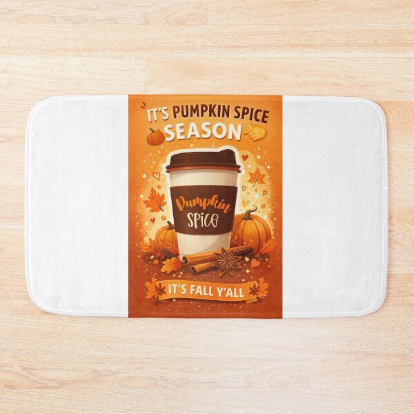 Item preview, ​It's Pumpkin Spice Season It's Fall Y'all Autumn Design designed and sold by JREEHBRAND.