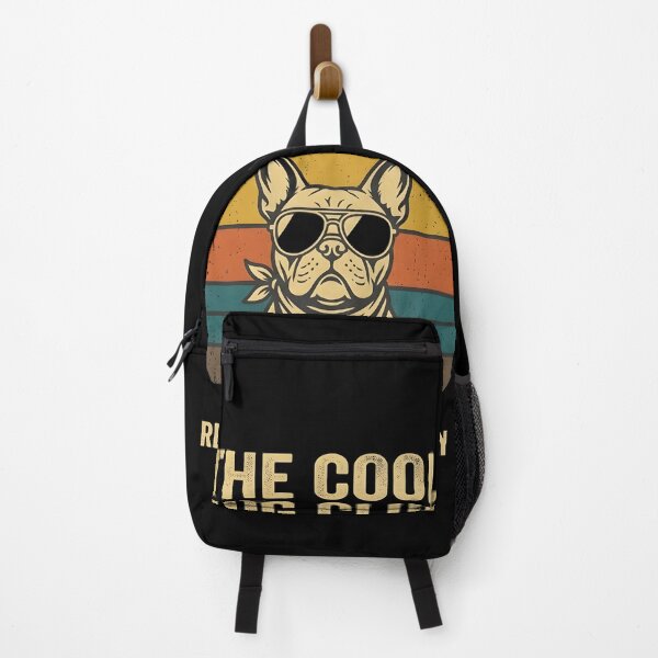 Item preview, Retro French Bulldog The Cool Dog Club Vintage Sunset designed and sold by KaysonSmith.