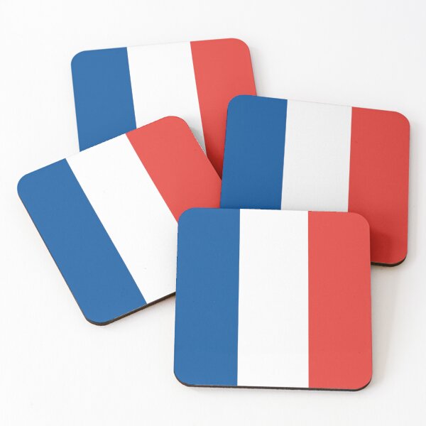 Item preview, The FRENCH NATIONAL FLAG (Blue, White and Red) Vertical STRIPES designed and sold by RachelMacht.