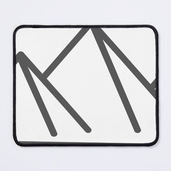 Item preview, Minimalist Grey Pyramids of Giza Landmark Vector Icon designed and sold by wa2022.
