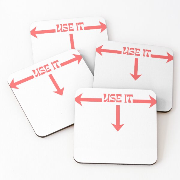 Item preview, USE IT -Red designed and sold by ekemarket.