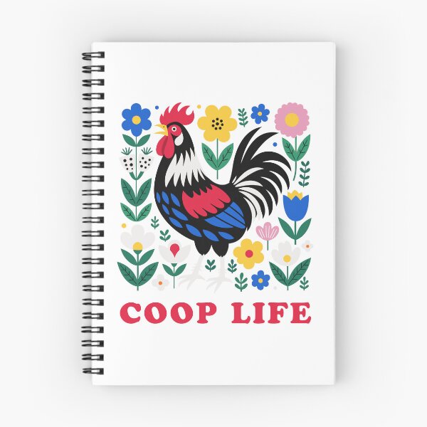 Item preview, Coop Life Folk Art Rooster Chicken Keeper designed and sold by AntiqueImages.