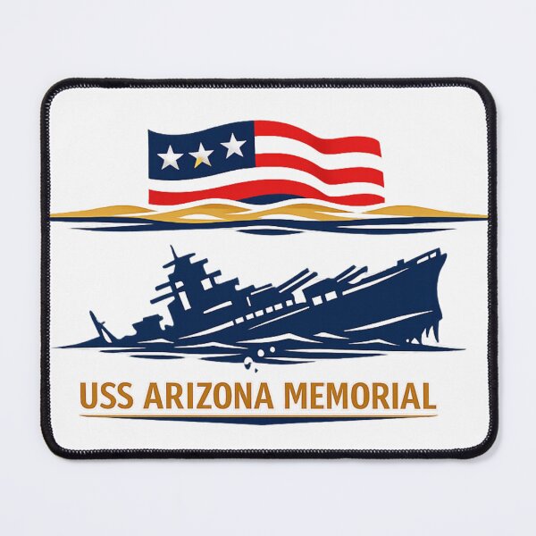 Item preview, USS Arizona Memorial designed and sold by ViralVisionsCreating .