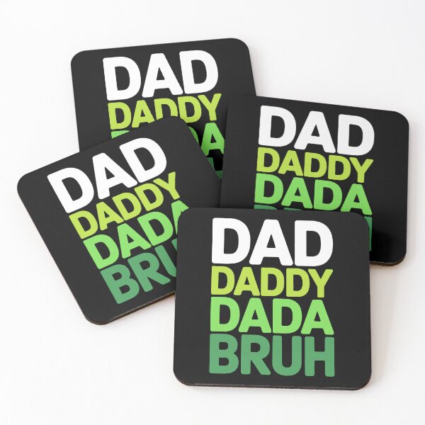 Item preview, Dad Daddy Dada Bruh Father's Day Gift Funny Dad Evolution designed and sold by Say It With Ink.