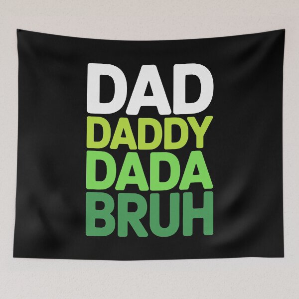 Item preview, Dad Daddy Dada Bruh Father's Day Gift Funny Dad Evolution designed and sold by Say It With Ink.
