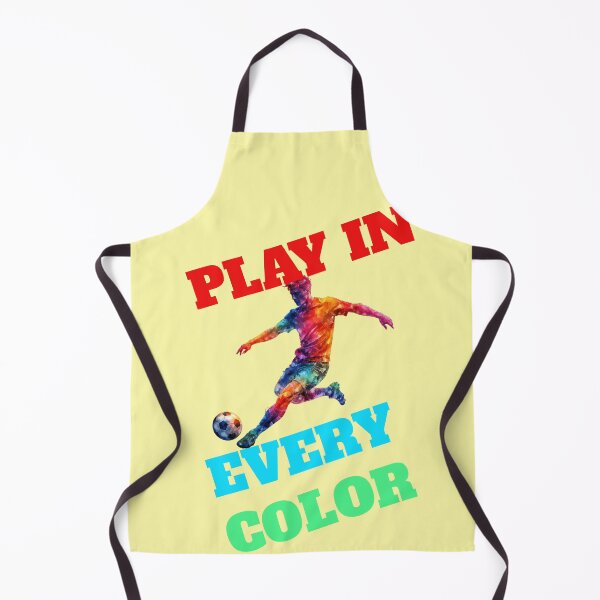 Item preview, Play in Every Color Football Player Rainbow designed and sold by Mauswohn.