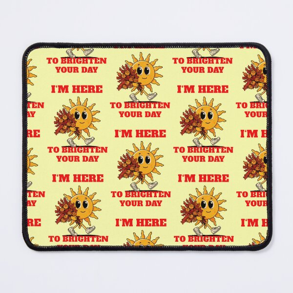 Item preview, Brighten Your Day Sun Flowers Motivational Quote designed and sold by Mauswohn.