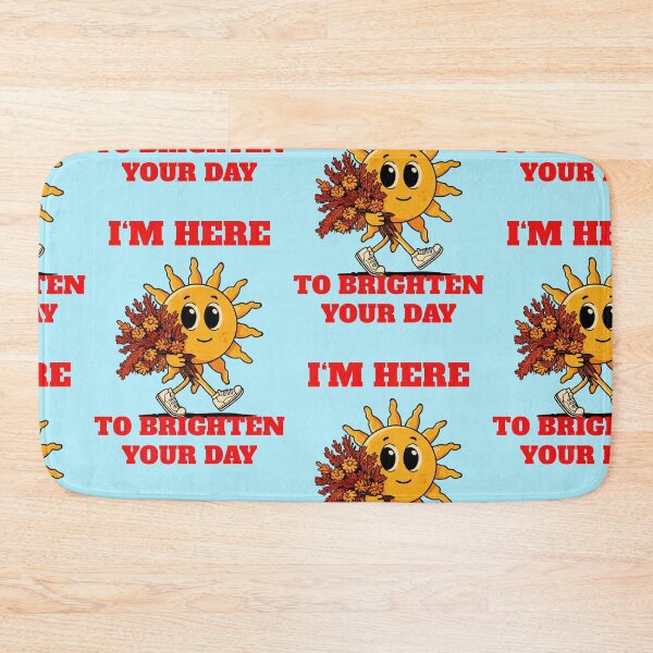 Item preview, Brighten Your Day Sun Flowers Motivational Quote designed and sold by Mauswohn.