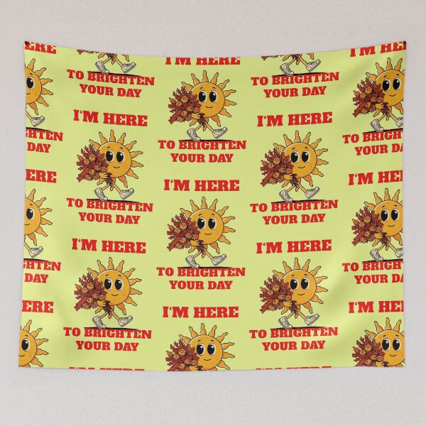 Item preview, Brighten Your Day Sun Flowers Motivational Quote designed and sold by Mauswohn.