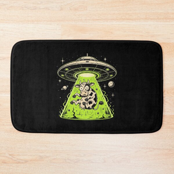 Item preview, Alien Cow Abduction Weirdcore Surreal designed and sold by HandicraftArt.