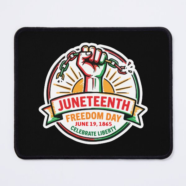 Item preview, Juneteenth Freedom Day 1865 Breaking Chains Design designed and sold by yellowpumkin.
