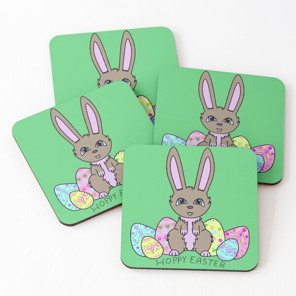 Item preview, Hoppy Easter Bunny Eggs designed and sold by lilpoltergeist.