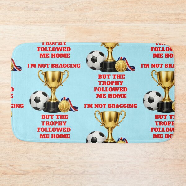 Item preview, Football Cup victory, humorous saying, gold medal designed and sold by Mauswohn.