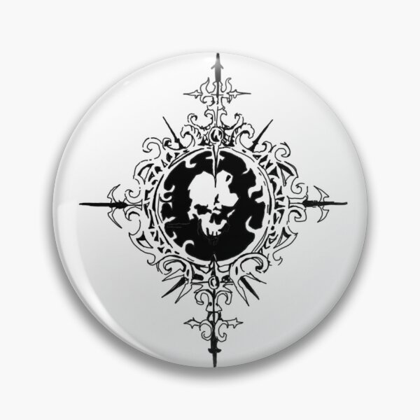 Item preview, Skull compass  designed and sold by Summertime_lovin.