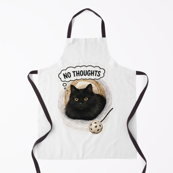 Item preview, No Thoughts Void Cat Sticker designed and sold by lumar23.