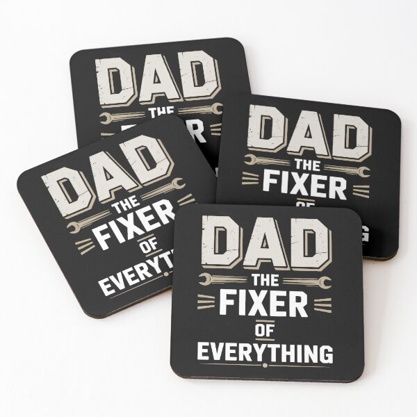Item preview, Dad the Fixer of Everything Father's Day Gift for Handyman Dad designed and sold by Say It With Ink.
