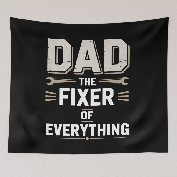 Item preview, Dad the Fixer of Everything Father's Day Gift for Handyman Dad designed and sold by Say It With Ink.