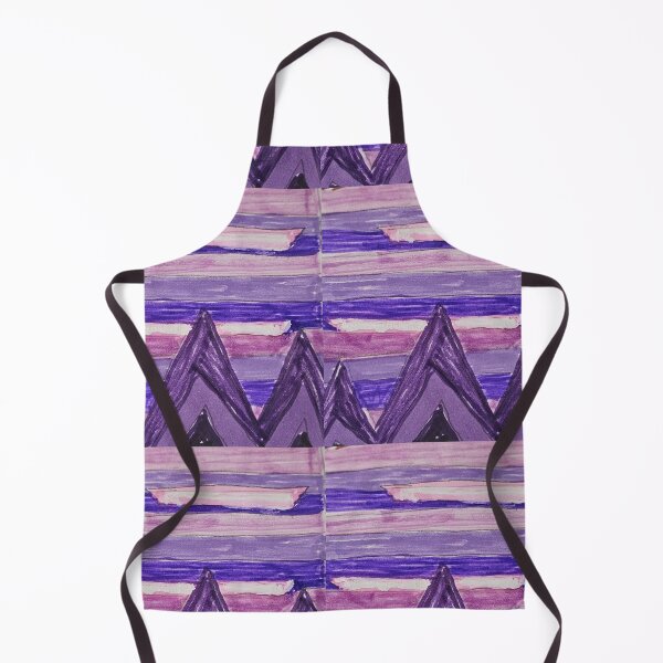 Item preview, Abstract mountain skyline scene purple designed and sold by DancingCreek.