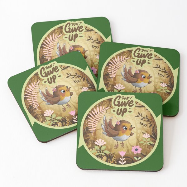 Item preview, Cute Robin Bird fly dont give up  designed and sold by Queen-Sheeba.