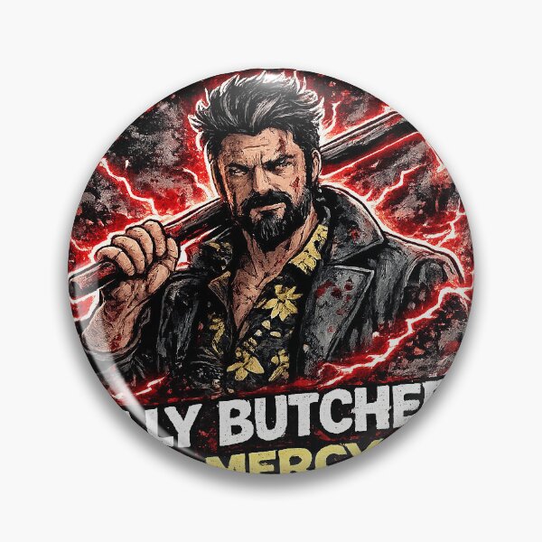 Item preview, Main Character Billy Butcher Sticker designed and sold by MoodPopz Studio.