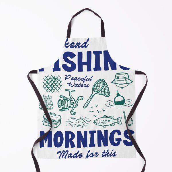 Item preview, Weekend Fishing Mornings Sticker, Peaceful Lake Fishing Decal designed and sold by TeeVerse27.