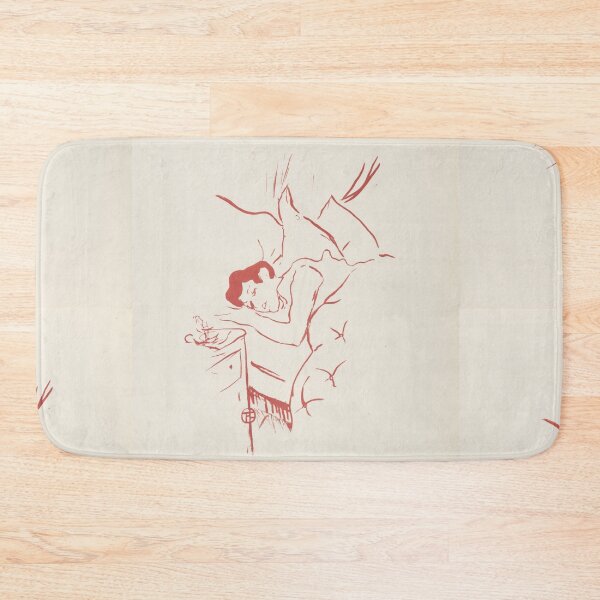 Item preview, Your Mouth by Henri de Toulouse-Lautrec | Minimalist Art Nouveau Fine Art Print designed and sold by artofuniverse.
