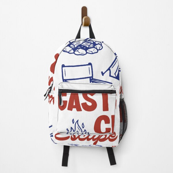 Item preview, Cast And Camp Club Fishing Sticker, Camping Fishing Decal designed and sold by TeeVerse27.