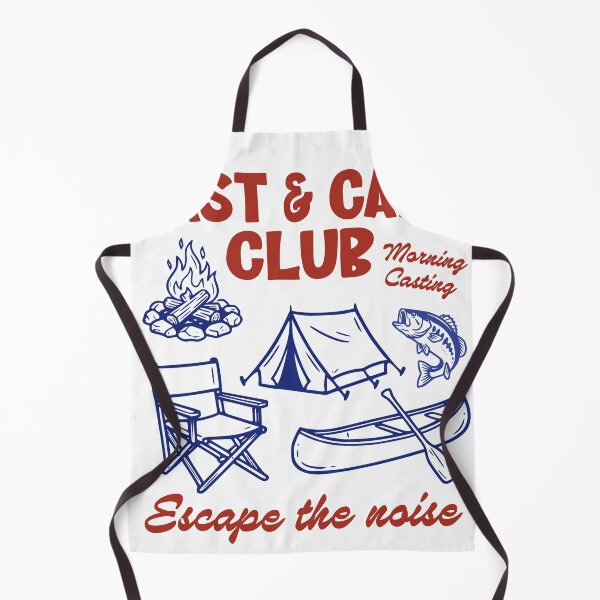 Item preview, Cast And Camp Club Fishing Sticker, Camping Fishing Decal designed and sold by TeeVerse27.
