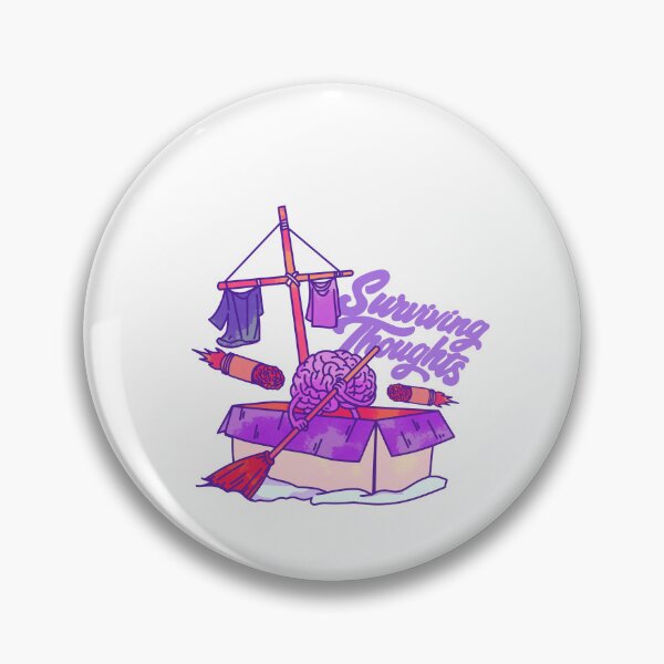 Item preview, Surviving Thoughts Creative Mind Chaos designed and sold by HumorInHues.