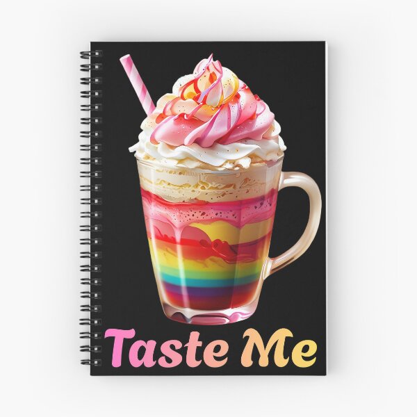 Item preview, Taste Me Rainbow Dessert Drink Art designed and sold by IMuDesigner.