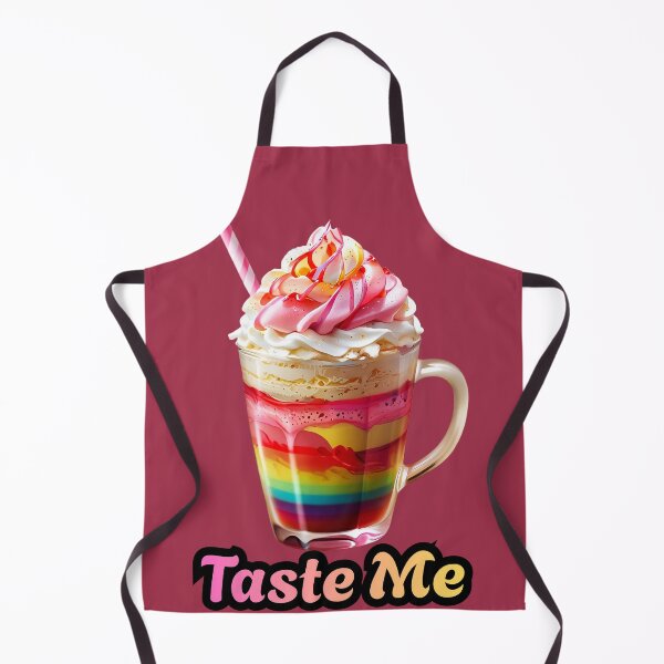 Item preview, Taste Me Rainbow Dessert Drink Art designed and sold by IMuDesigner.