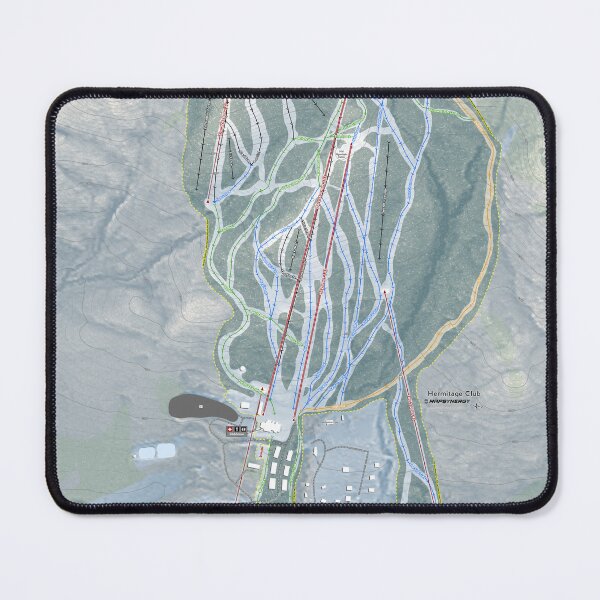 Item preview, Hermitage Club Resort Trail Map designed and sold by Mapsynergy.