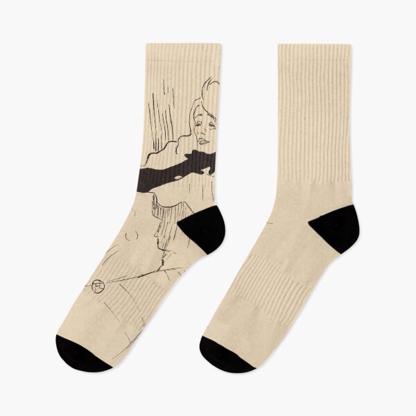 Item preview, Yvette Guilbert Linger Longer Loo by Henri de Toulouse-Lautrec | Art Nouveau Cabaret Poster Print designed and sold by artofuniverse.