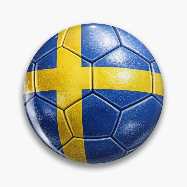 Item preview, Sweden Football Flag Design designed and sold by redsharkuk.
