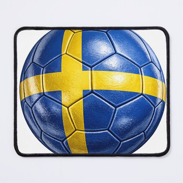 Item preview, Sweden Football Flag Design designed and sold by redsharkuk.