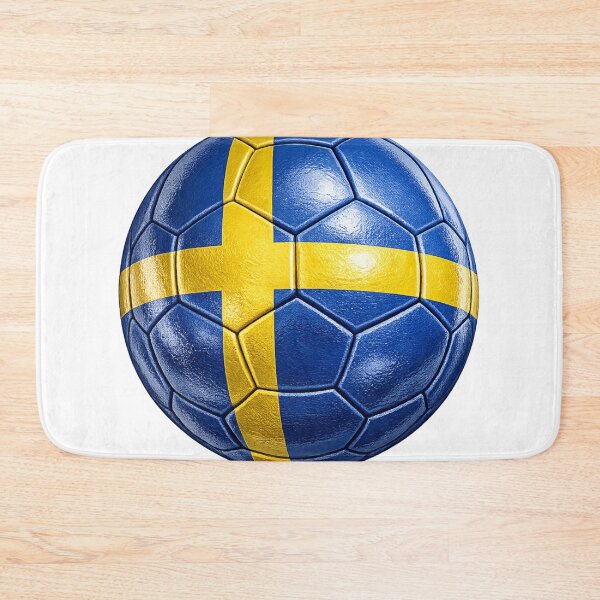 Item preview, Sweden Football Flag Design designed and sold by redsharkuk.