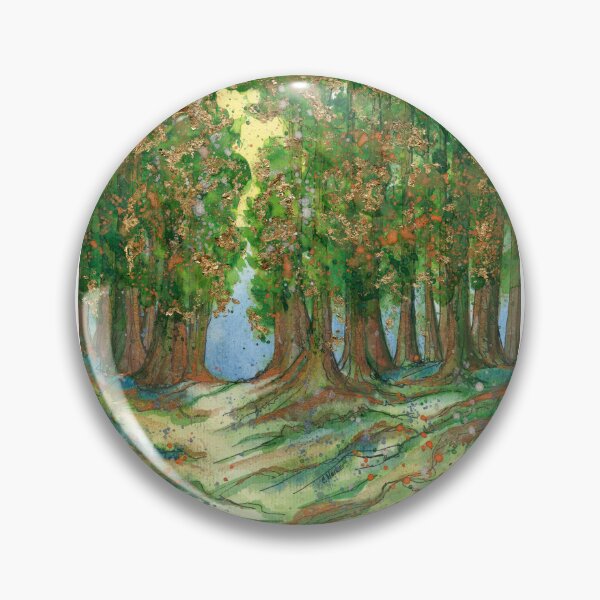 Item preview, Gilded Enchanted Forest: Whimsical Woodland Watercolour designed and sold by Cass Harker Studio.