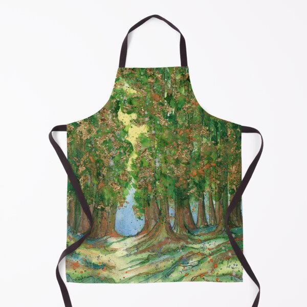 Item preview, Gilded Enchanted Forest: Whimsical Woodland Watercolour designed and sold by Cass Harker Studio.