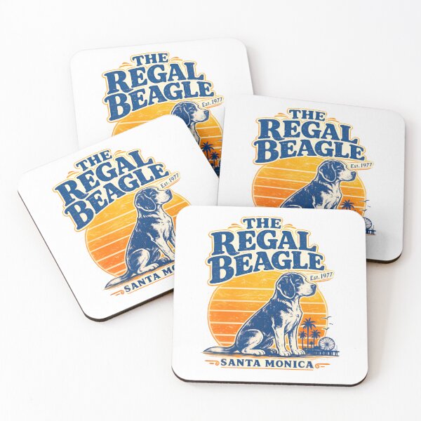 Item preview, Vintage The Regal Beagle Est 1977 Santa Monica California designed and sold by InkStormPro.