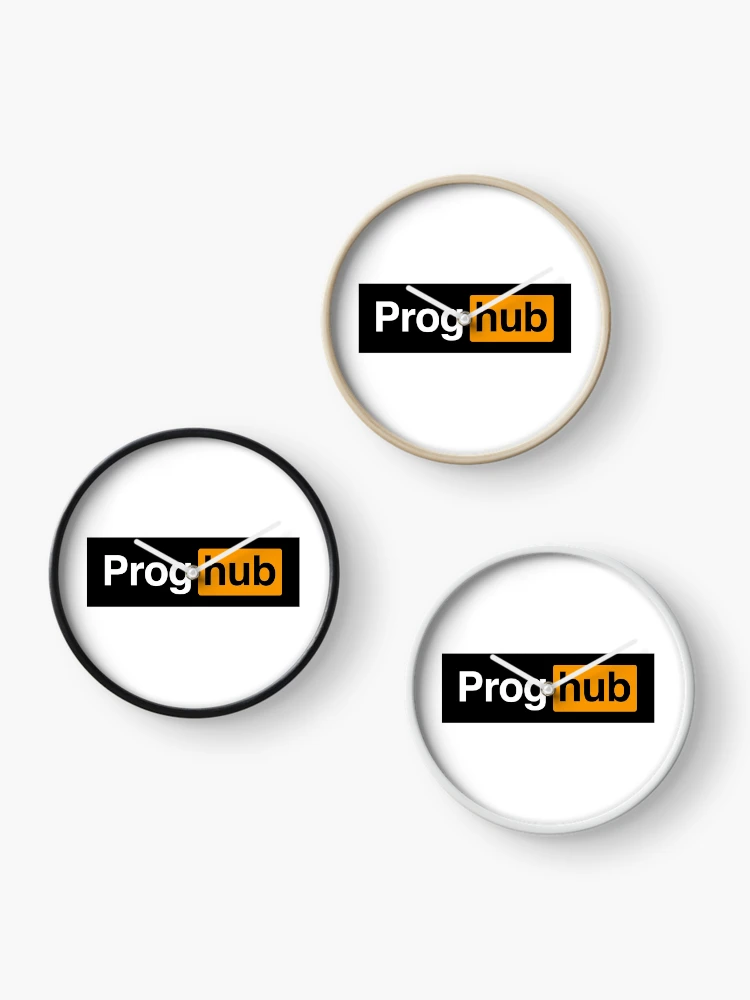 Imagen 3 de 4, Reloj con la obra Proghub, diseñada y vendida por KeepOnCoding.