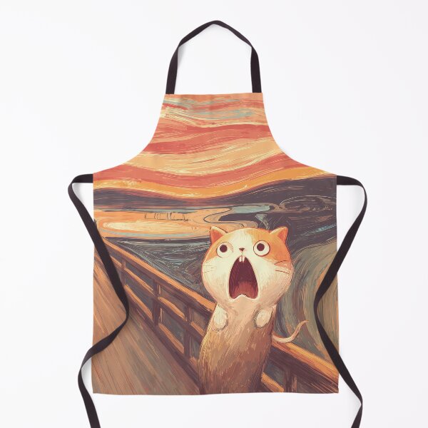 Item preview, Cat Spoof of The Scream by Edvard Munch designed and sold by ClubVacay.