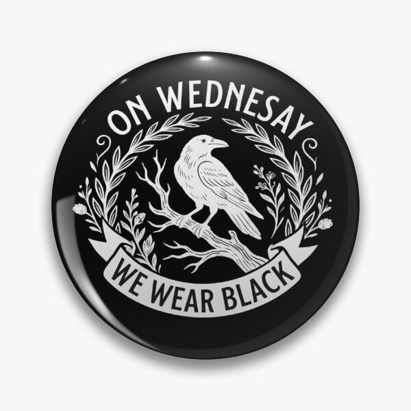 Item preview, On Wednesday We Wear Black designed and sold by Tablotique.
