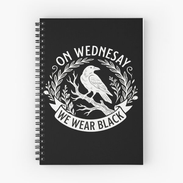 Item preview, On Wednesday We Wear Black designed and sold by Tablotique.