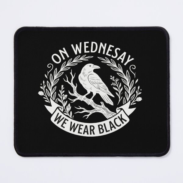 Item preview, On Wednesday We Wear Black designed and sold by Tablotique.