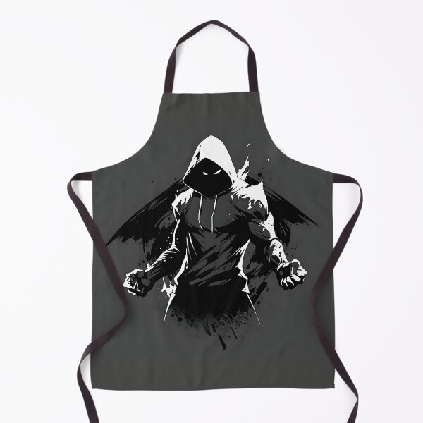 Item preview, Urban Reaper: Dark Hooded Warrior Silhouette designed and sold by Z-RankCUSTOMS.