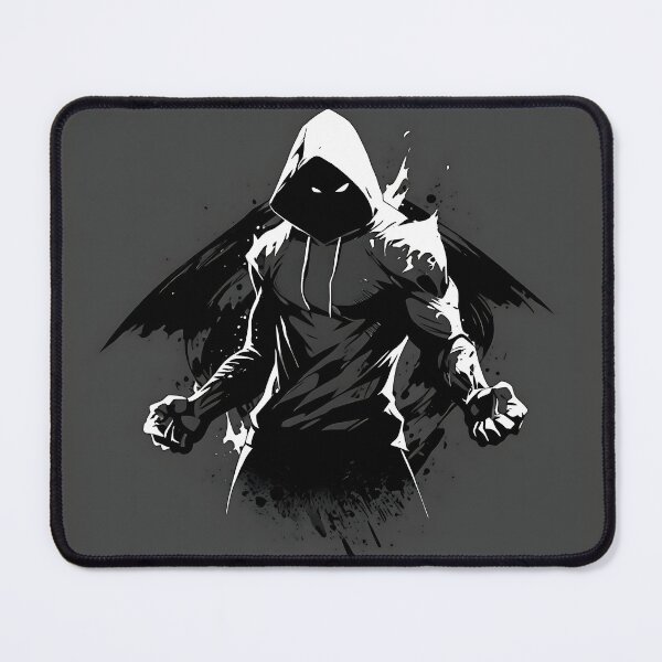 Item preview, Urban Reaper: Dark Hooded Warrior Silhouette designed and sold by Z-RankCUSTOMS.