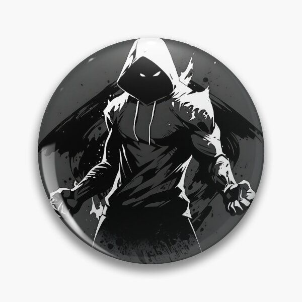 Item preview, Urban Reaper: Dark Hooded Warrior Silhouette designed and sold by Z-RankCUSTOMS.