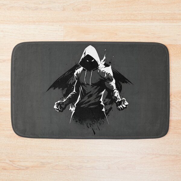 Item preview, Urban Reaper: Dark Hooded Warrior Silhouette designed and sold by Z-RankCUSTOMS.