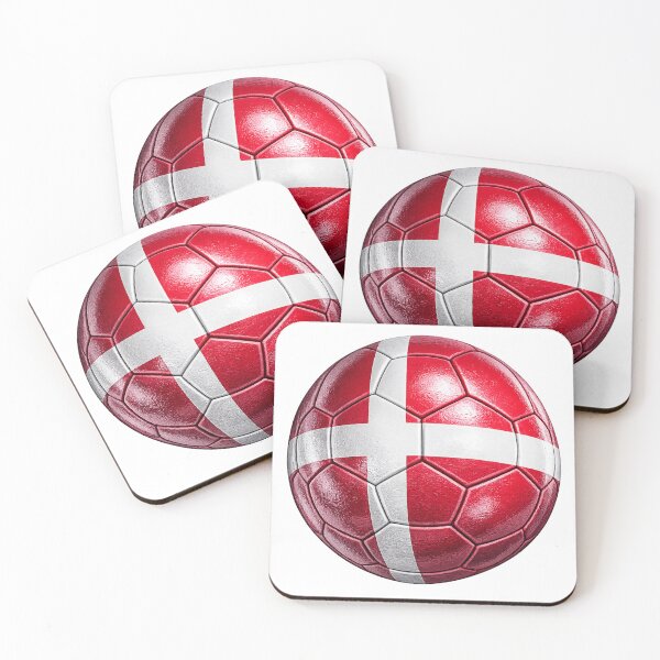 Item preview, Denmark Football Flag Design designed and sold by redsharkuk.